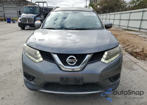 2015 Nissan Rogue S из США, поврежденный, VIN KNMAT2MTXFP586167